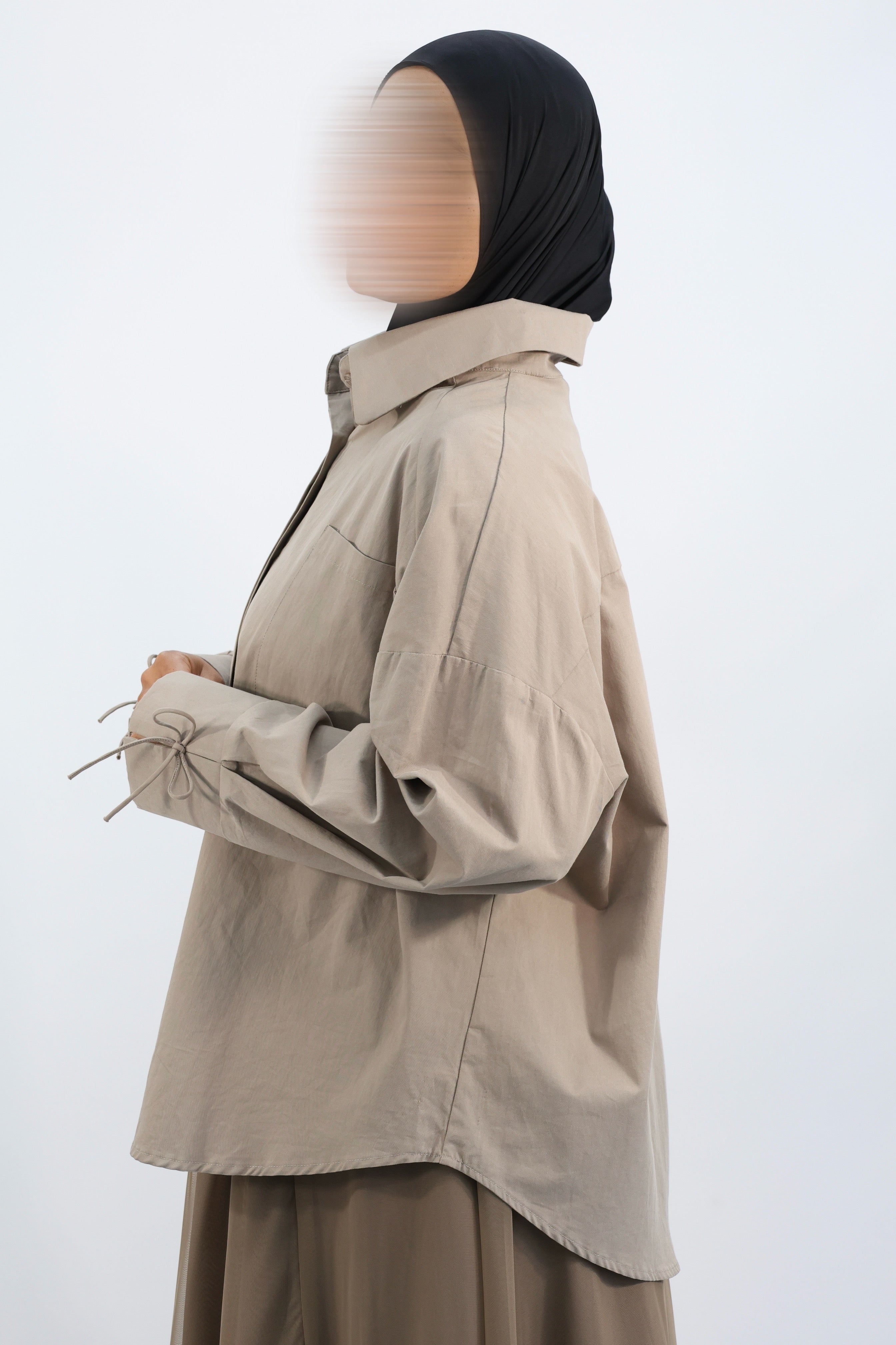 CHEMISE OVERSIZE COTON