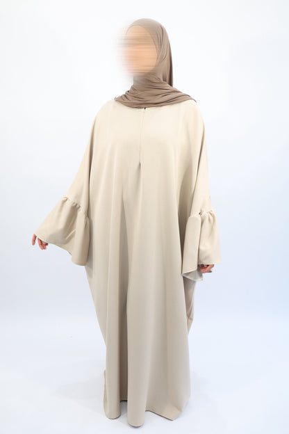 ABAYA ALLAITEMENT - NOURA  Beige / Taille 3