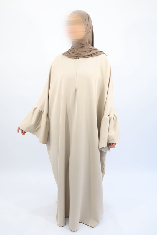 ABAYA ALLAITEMENT - NOURA  Beige / Taille 3