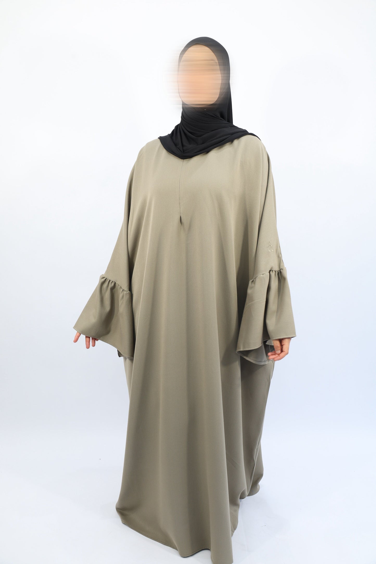 ABAYA ALLAITEMENT - NOURA  Taupe / Taille 3