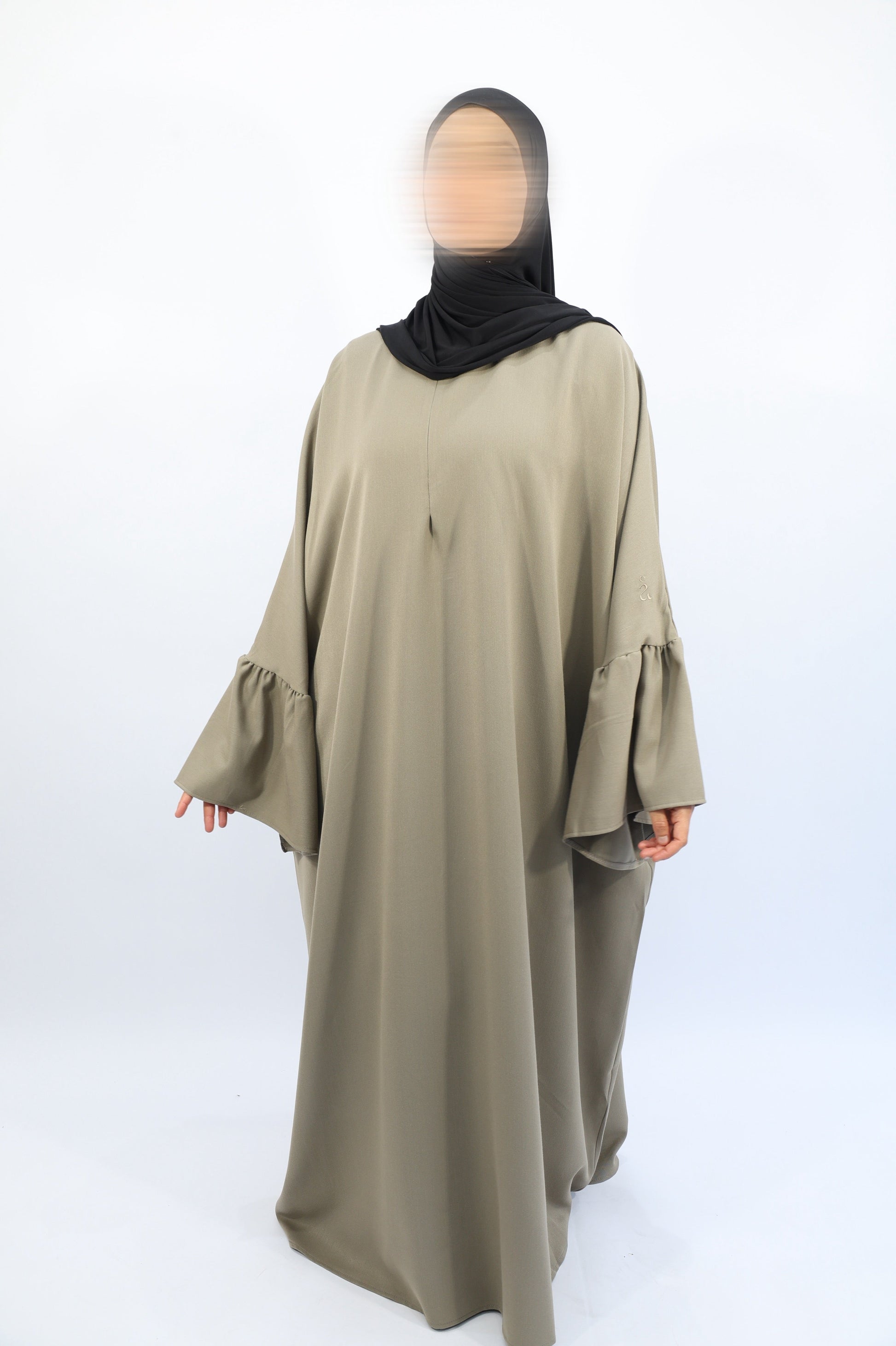 ABAYA ALLAITEMENT - NOURA  Taupe / Taille 3