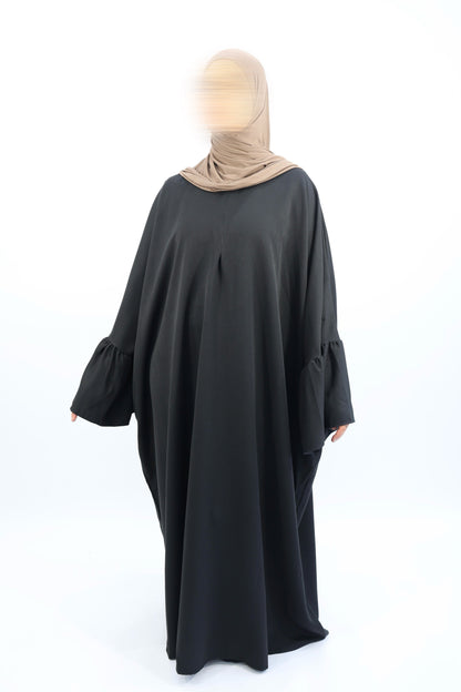 ABAYA ALLAITEMENT - NOURA  Noir / Taille 3