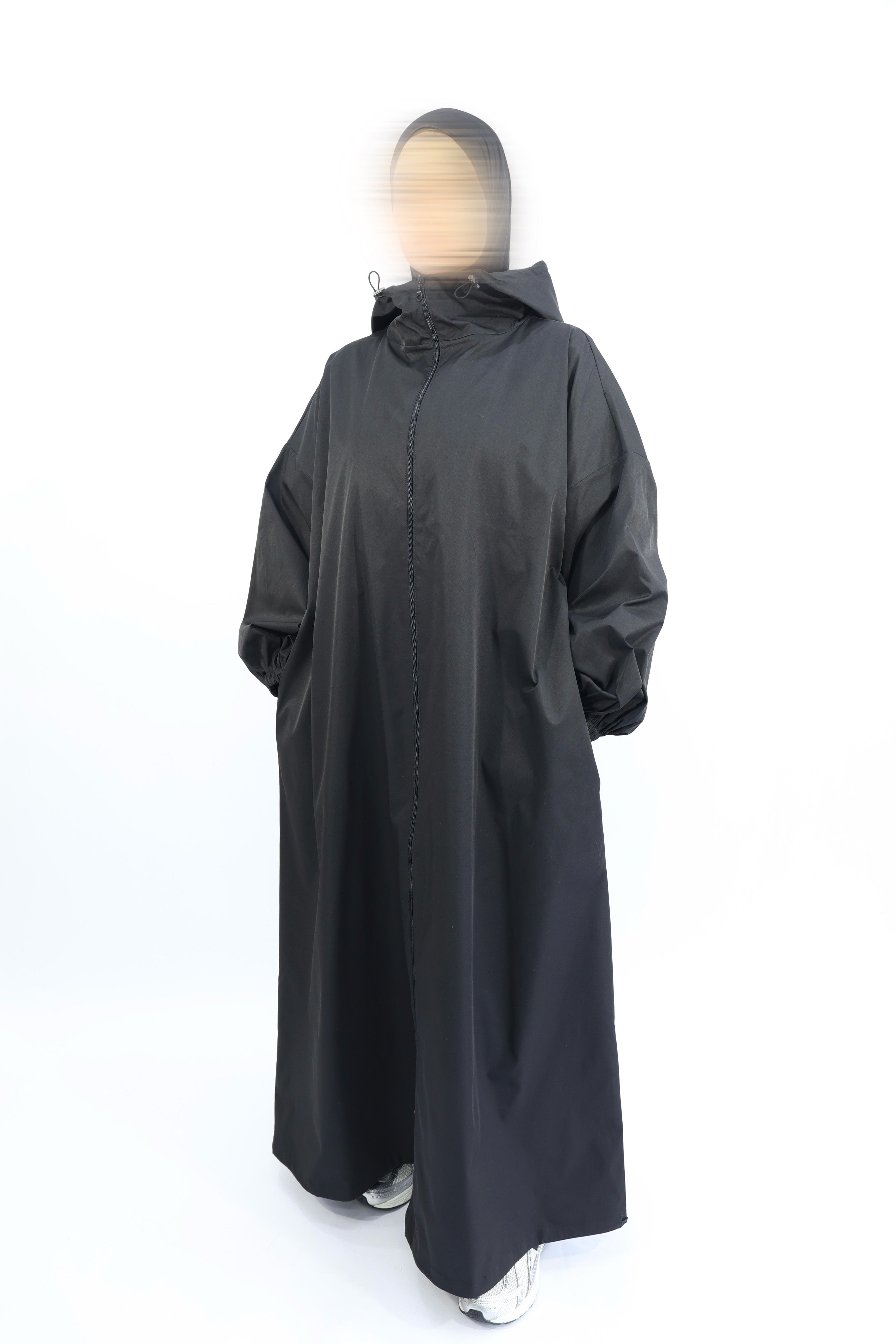 VESTE LONGUE 100% IMPERMÉABLE - MAYSSA  Noir / Taille 3