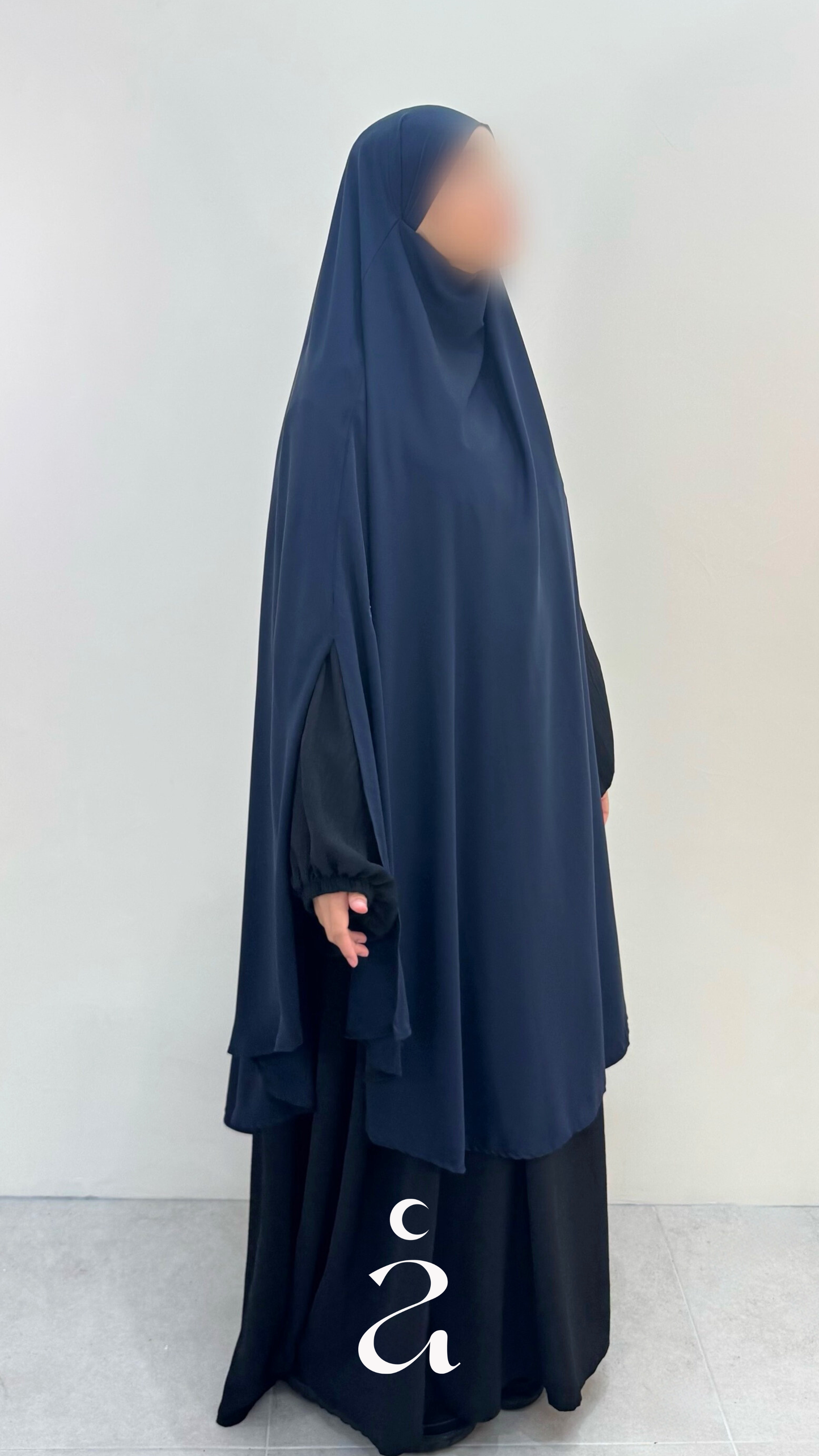 Khimar Maxi Fente - Alniya 