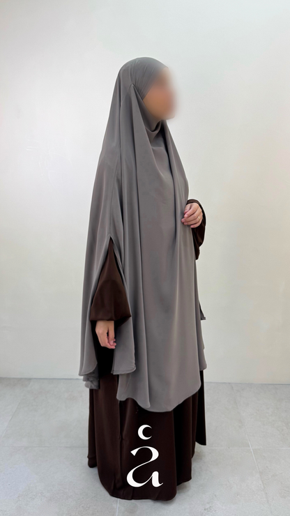 Khimar Maxi Fente - Alniya 