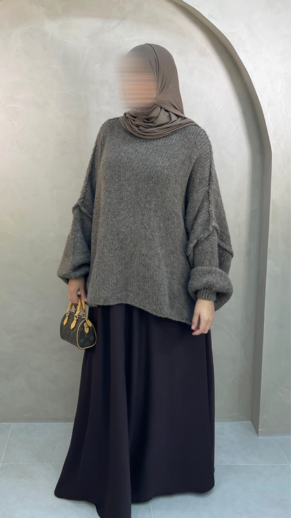 Jupe soie de medine avec poches - Anna 