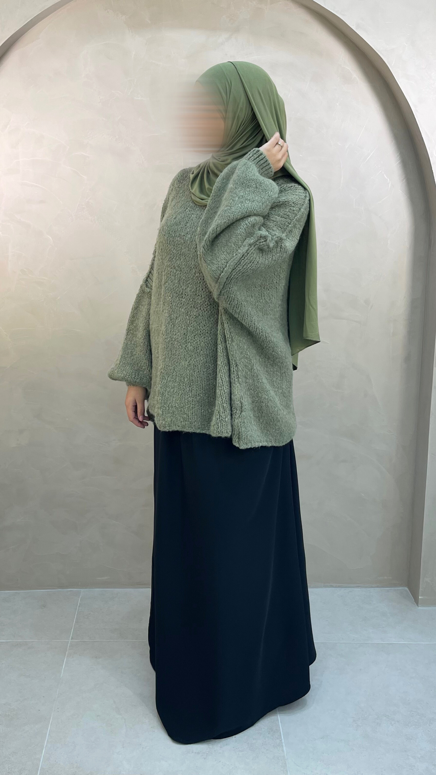 Jupe soie de medine avec poches - Anna 