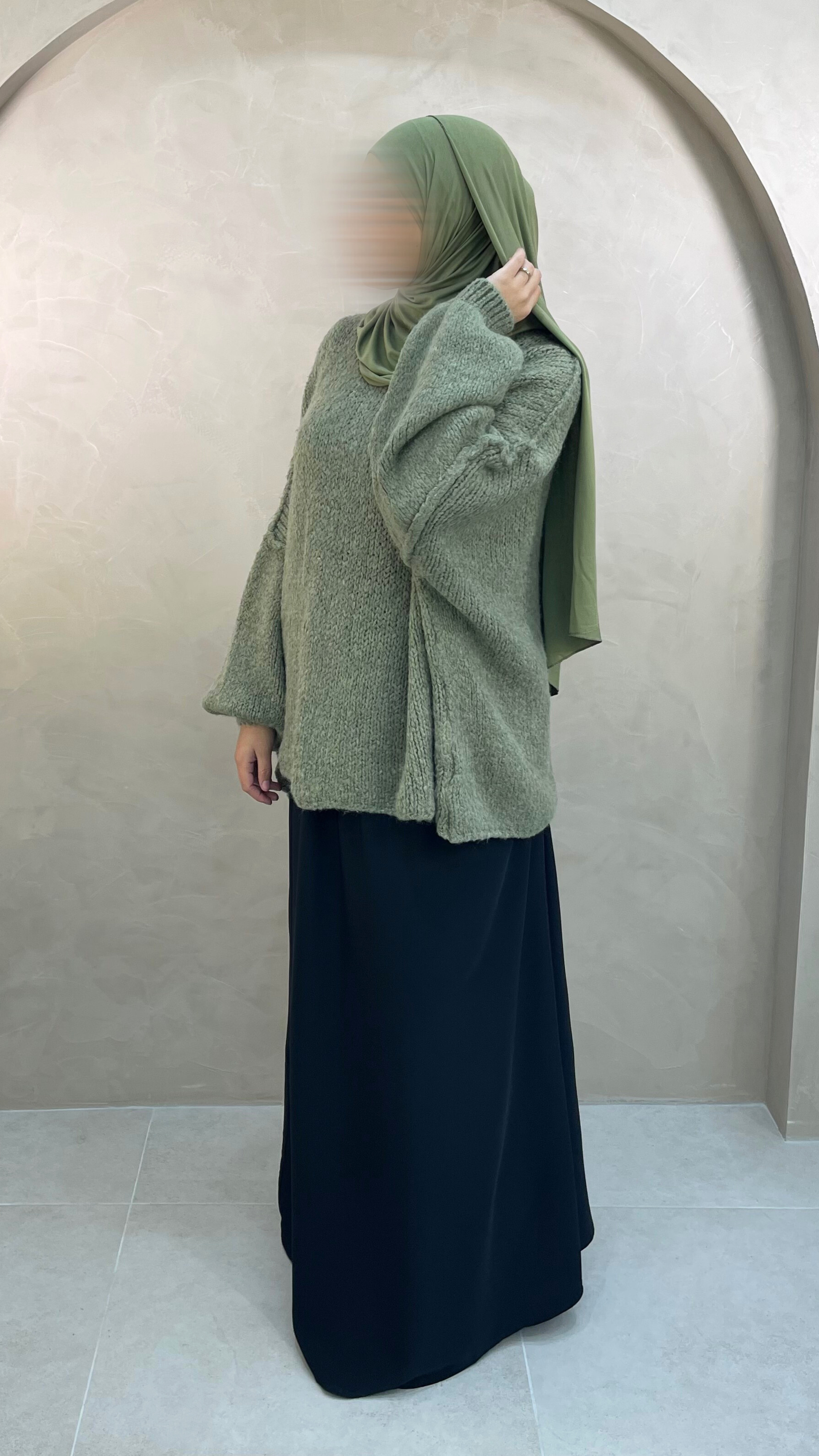 Jupe soie de medine avec poches - Anna 