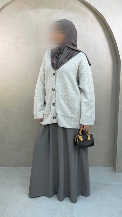 Jupe soie de medine avec poches - Anna 