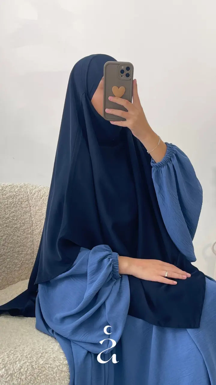 KHIMAR SOIE DE MEDINE - Signature - Alniya Paris