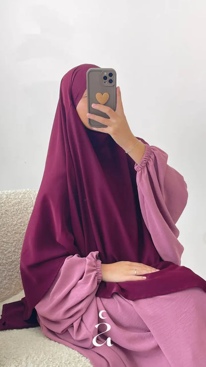 KHIMAR SOIE DE MEDINE - Signature - Alniya Paris