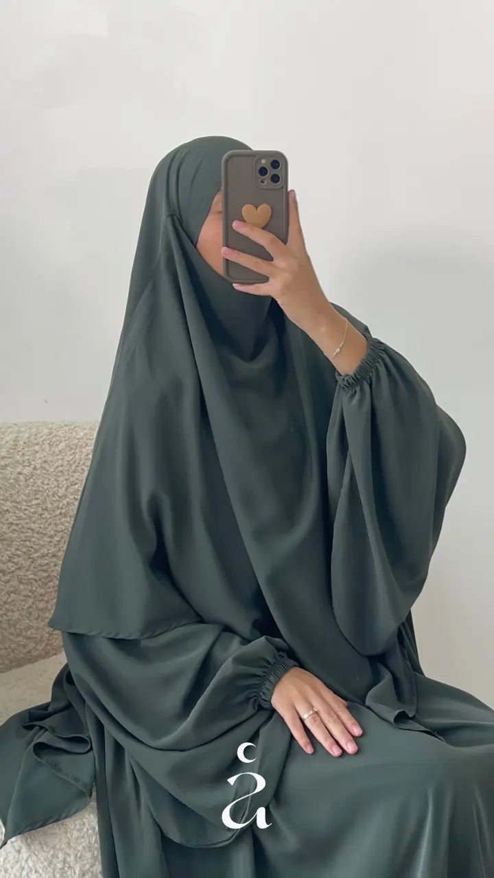 KHIMAR SOIE DE MEDINE - Signature - Alniya Paris