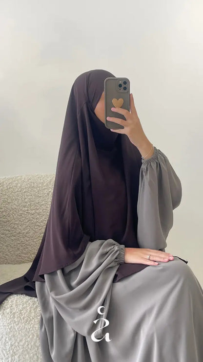 KHIMAR SOIE DE MEDINE - Signature - Alniya Paris