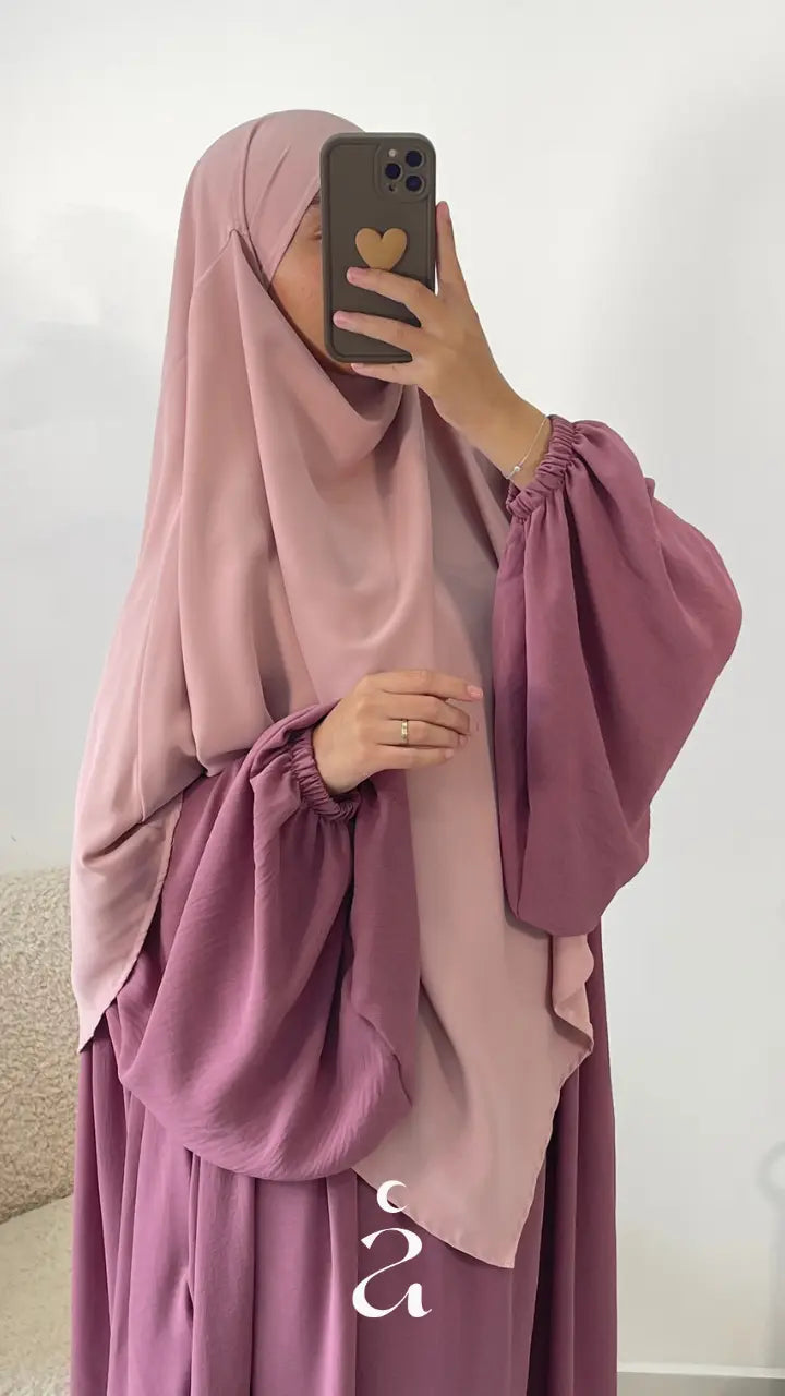 KHIMAR SOIE DE MEDINE - Signature - Alniya Paris
