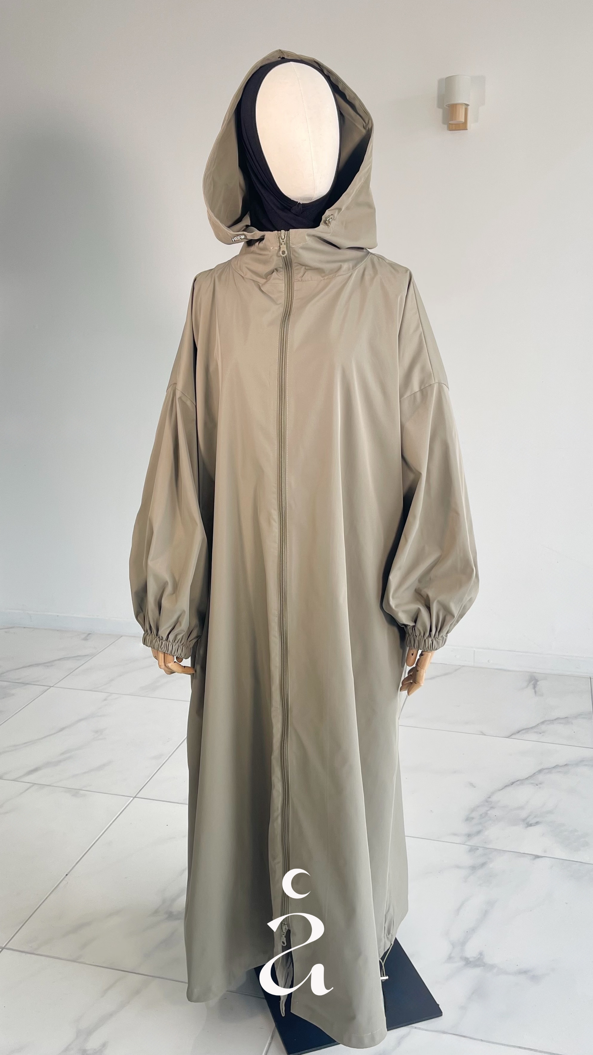 Parka long Imperméable - Zahra  Olive / Taille 3