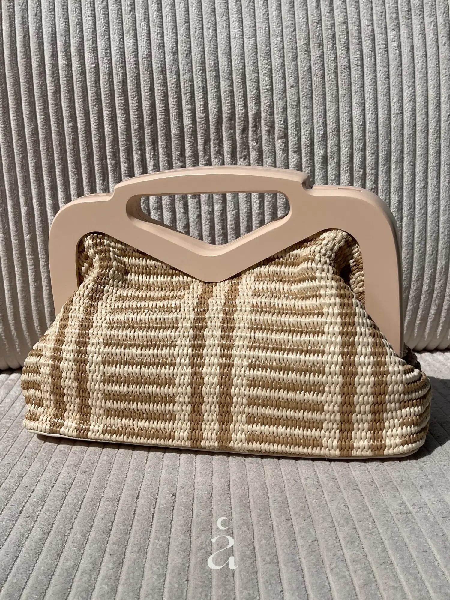 SAC VAHINA BEIGE - Alniya Paris