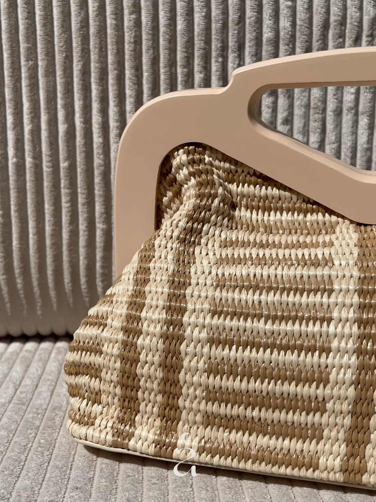 SAC VAHINA BEIGE - Alniya Paris