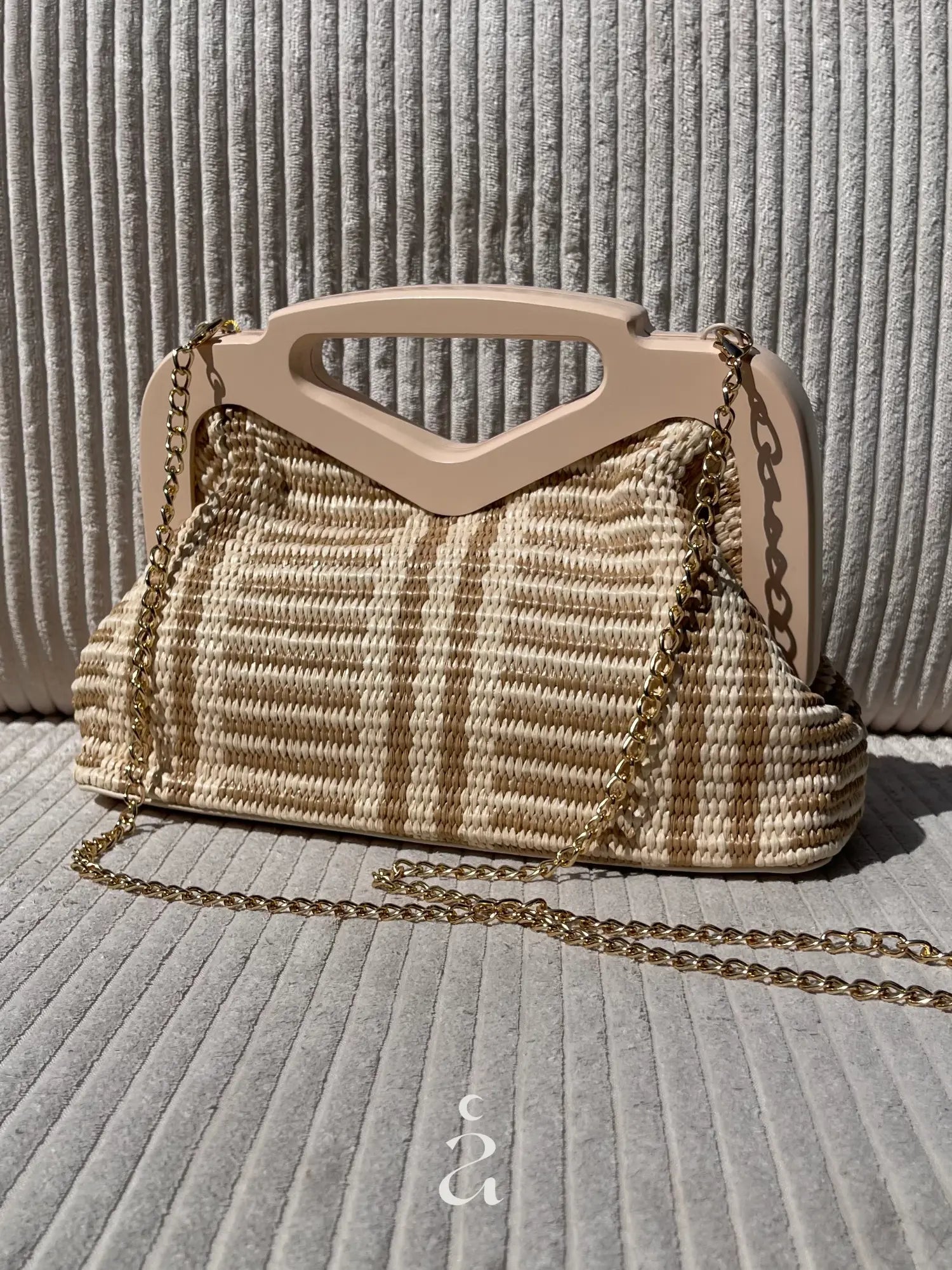 SAC VAHINA BEIGE - Alniya Paris