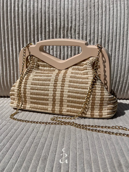 SAC VAHINA BEIGE - Alniya Paris