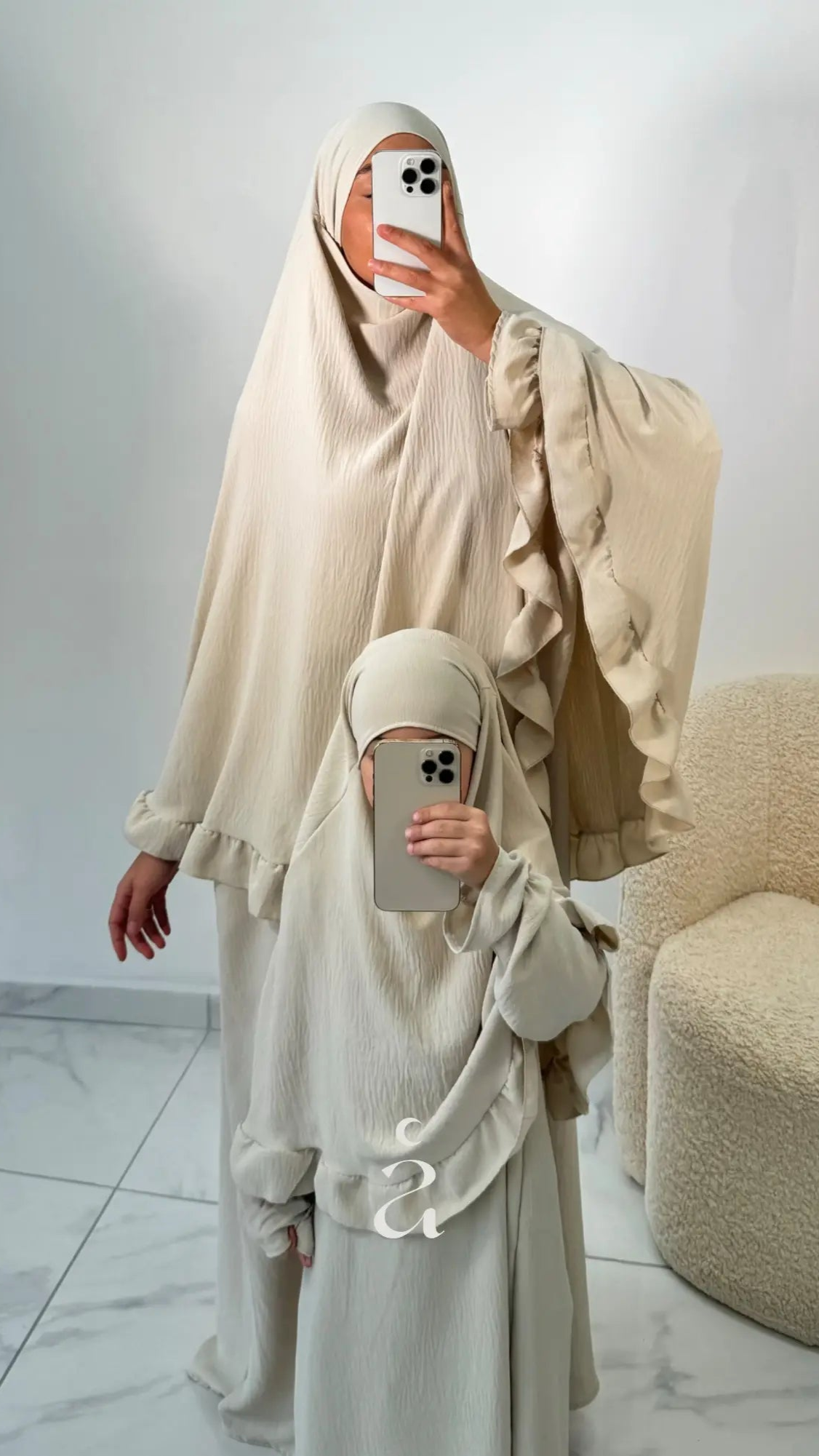 set masjid petite fille