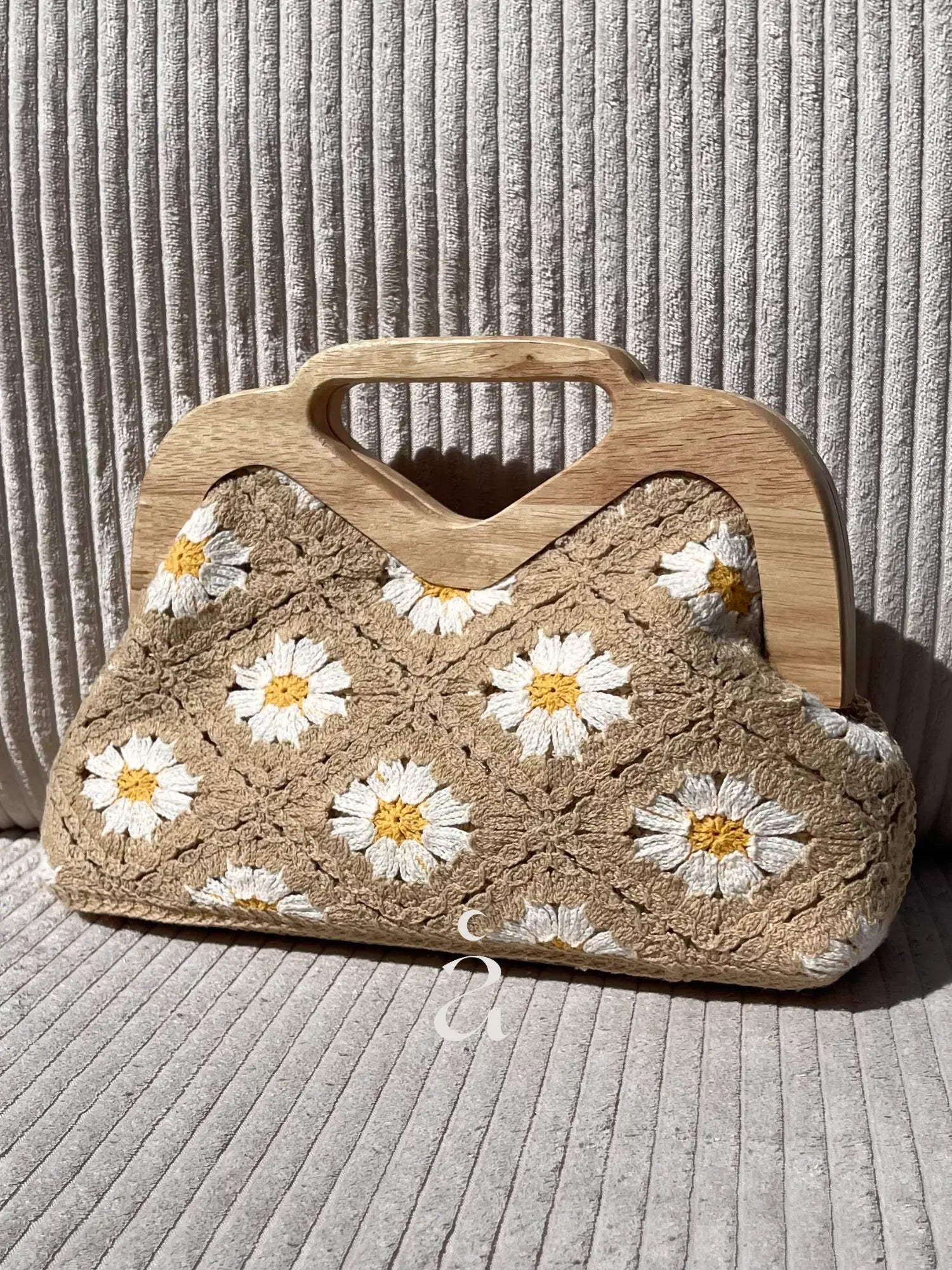 SAC MARGUERITE BEIGE - Alniya Paris