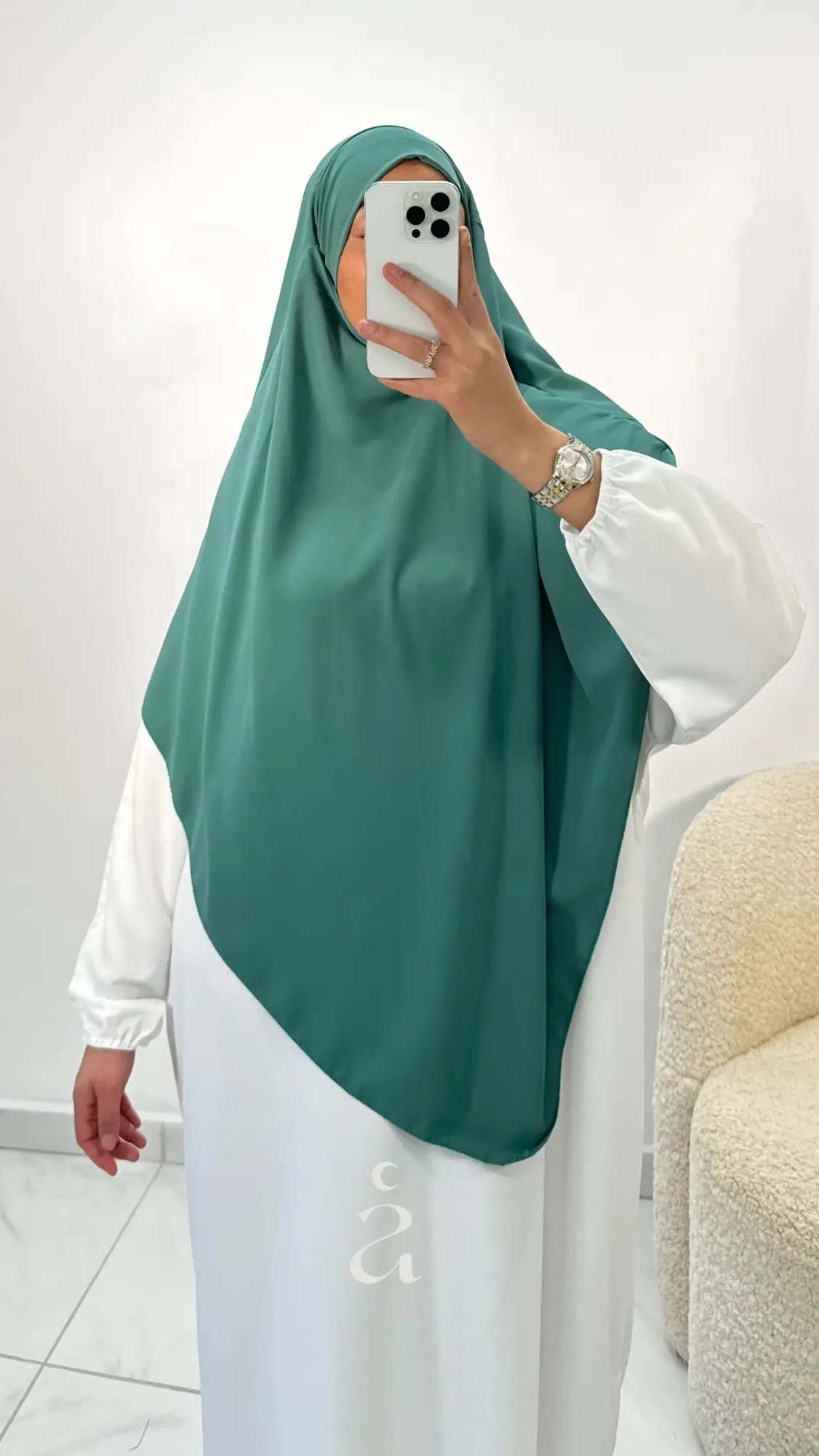 KHIMAR MEDINE 2 VOILES Alniya Paris