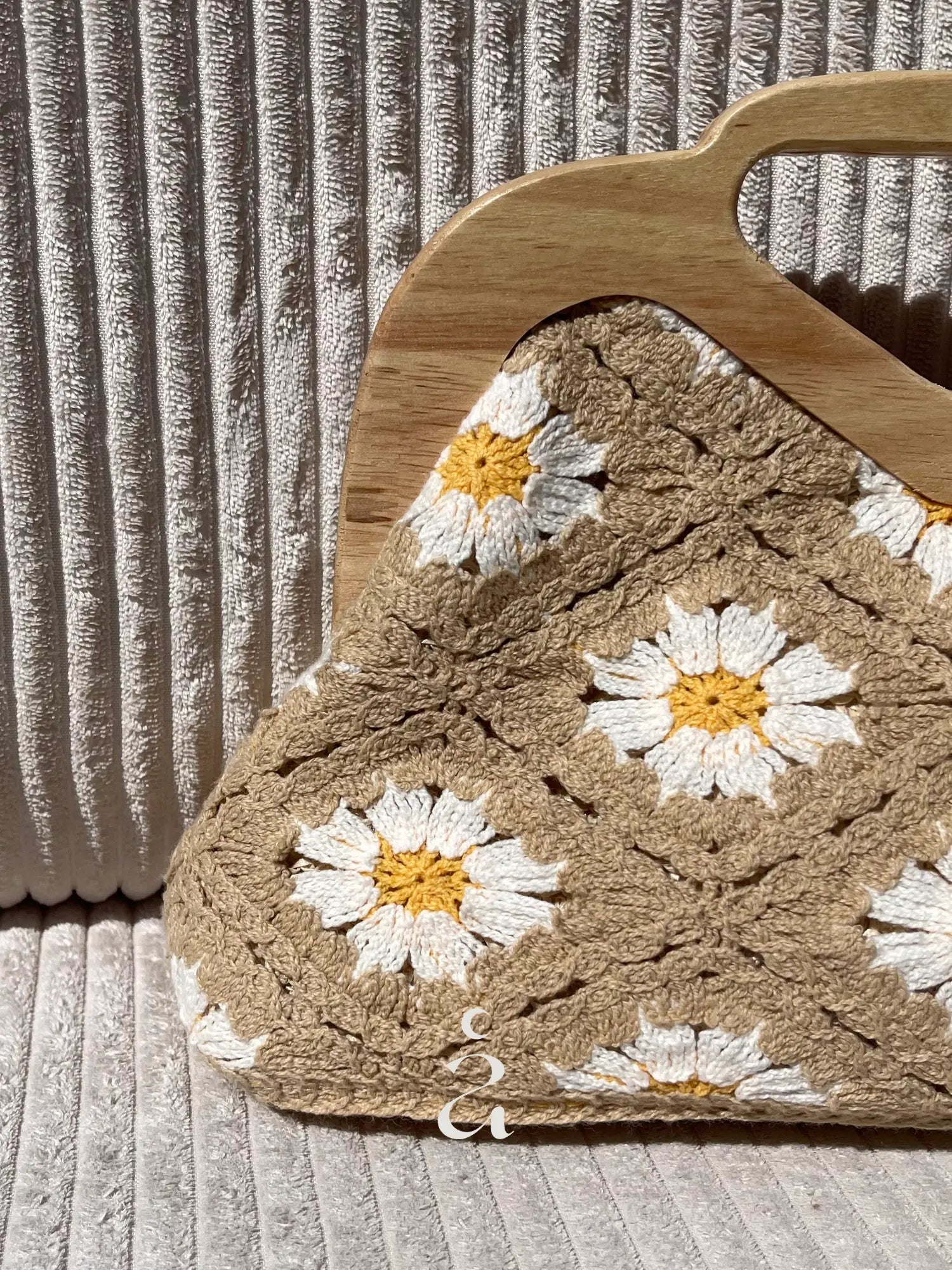 SAC MARGUERITE BEIGE - Alniya Paris