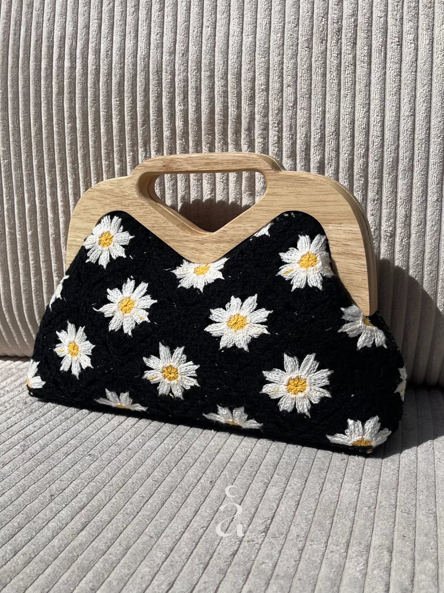 SAC MARGUERITE NOIR - Alniya Paris