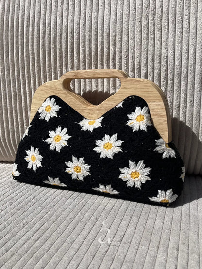 SAC MARGUERITE NOIR - Alniya Paris
