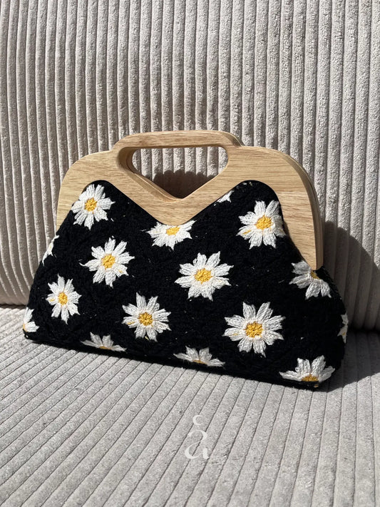 SAC MARGUERITE NOIR - Alniya Paris