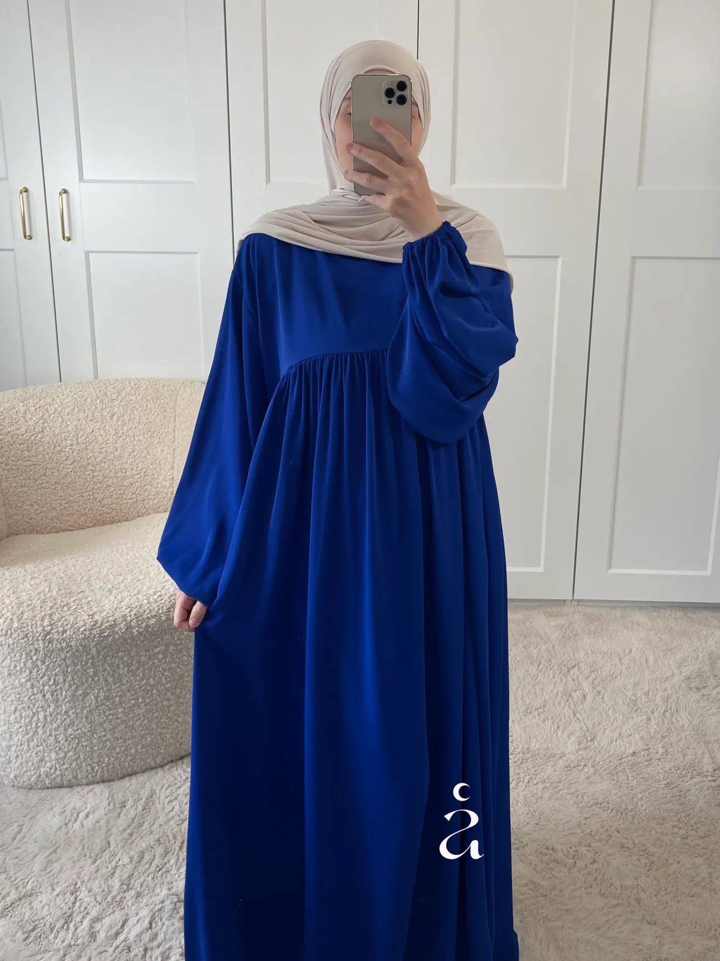 ABAYA ESMA SOIE DE MEDINE Alniya Paris