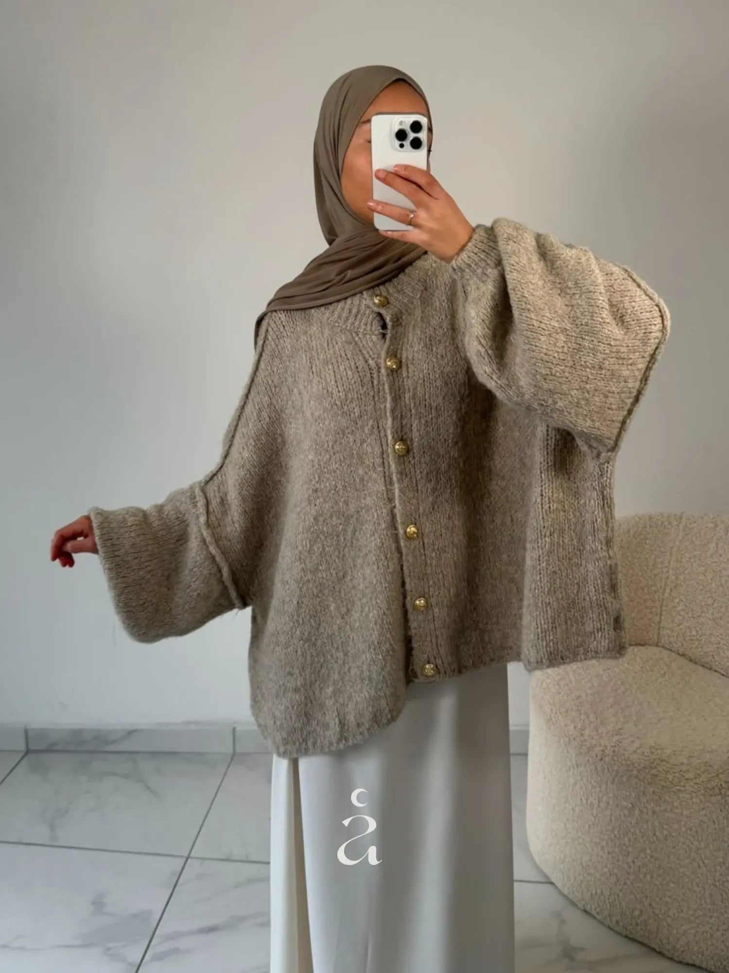 BOUTONNIÈRE OVERSIZE Alniya Paris