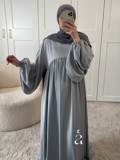 ABAYA ESMA SOIE DE MEDINE Alniya Paris