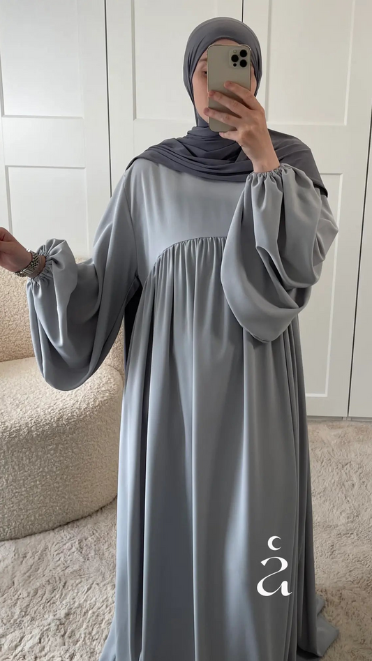 ABAYA ESMA SOIE DE MEDINE Alniya Paris