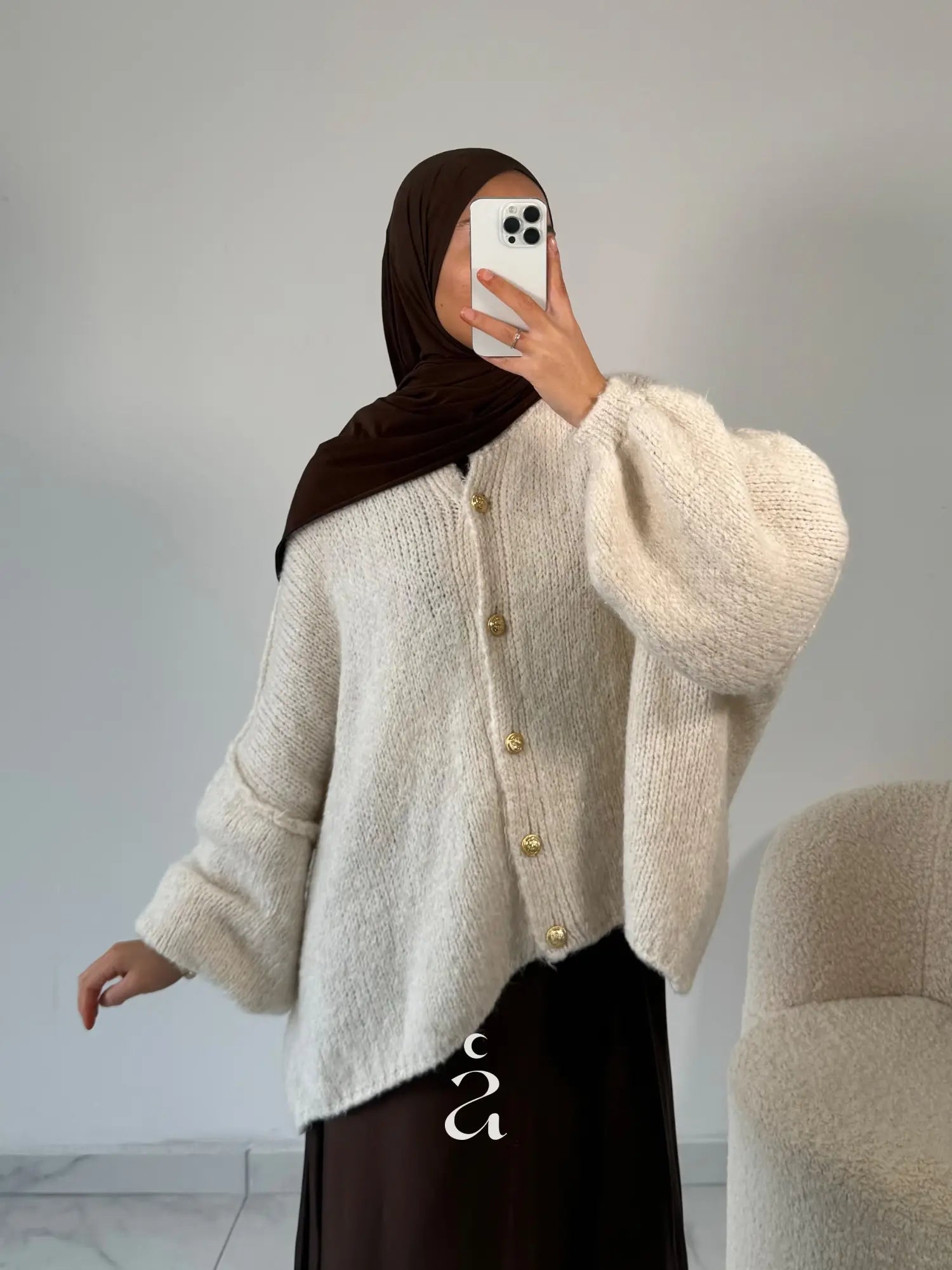 BOUTONNIÈRE OVERSIZE Alniya Paris