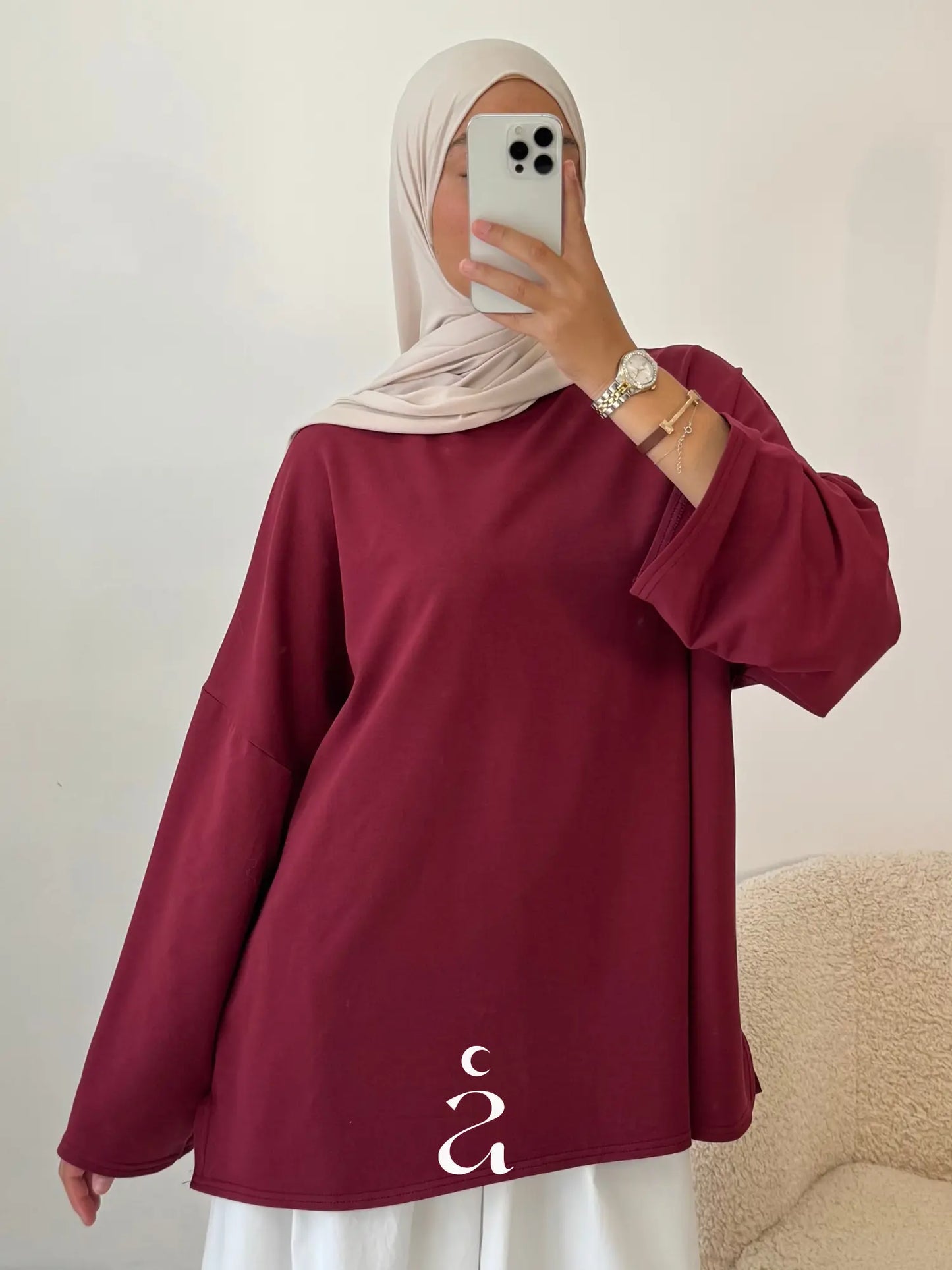 T-SHIRT COTON - Alniya Paris