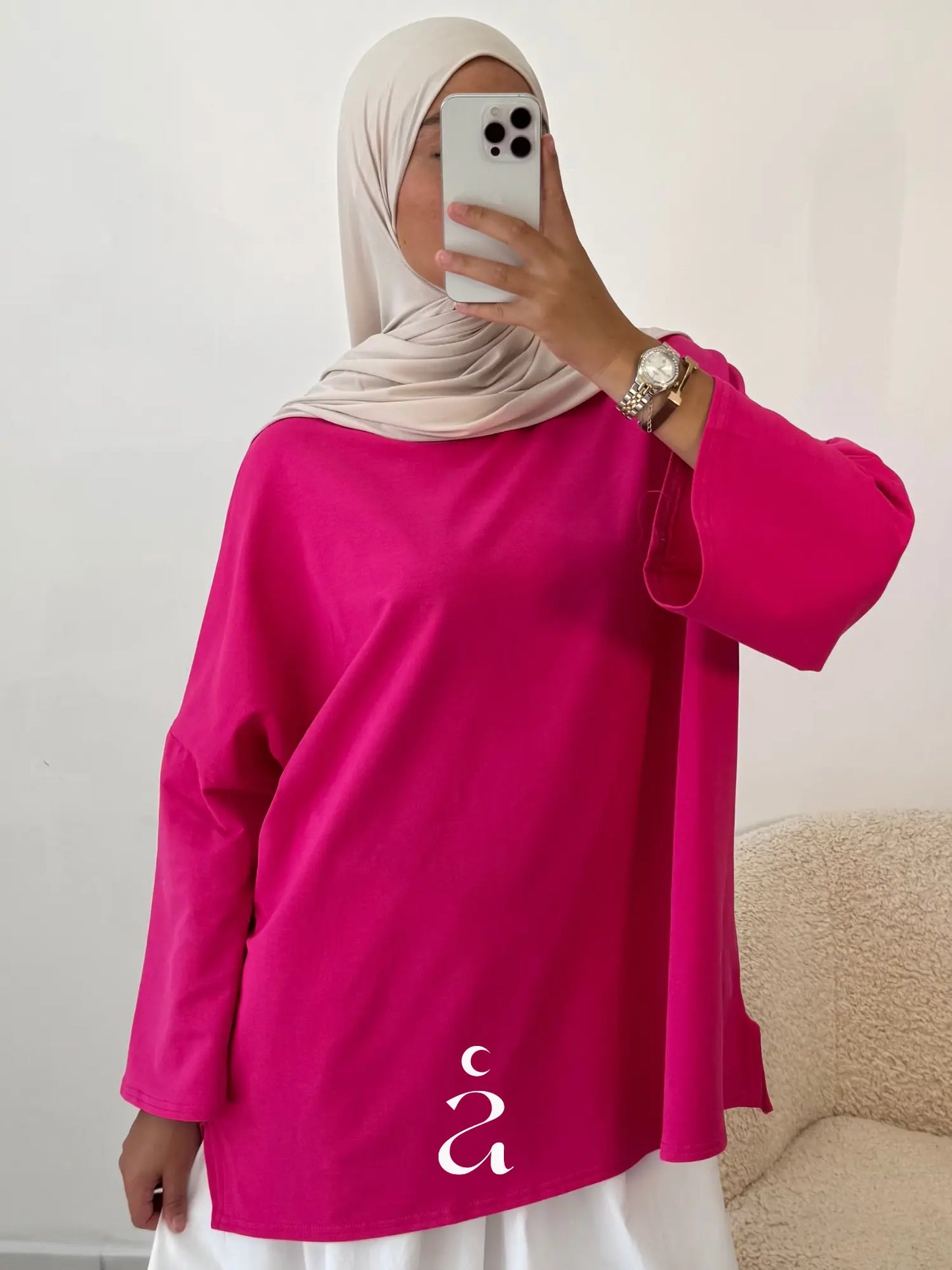 T-SHIRT COTON - Alniya Paris