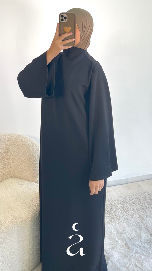 Robe Jogging Coton Mariya - Alniya  Noir / Taille 3
