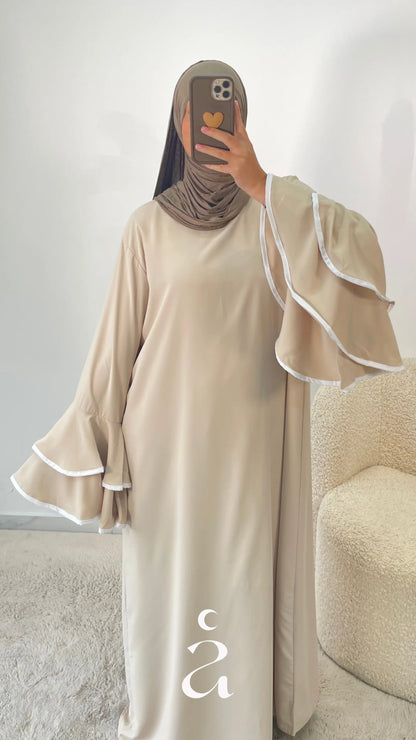 ABAYA SHANA  Beige