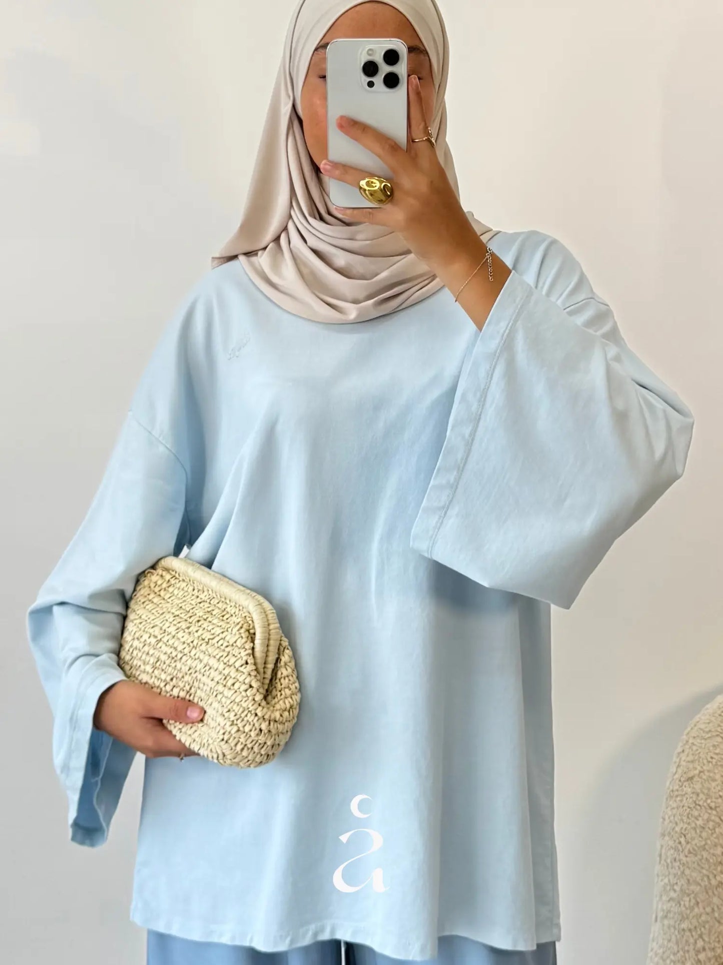 T-SHIRT COTON - Signature Alniya Paris