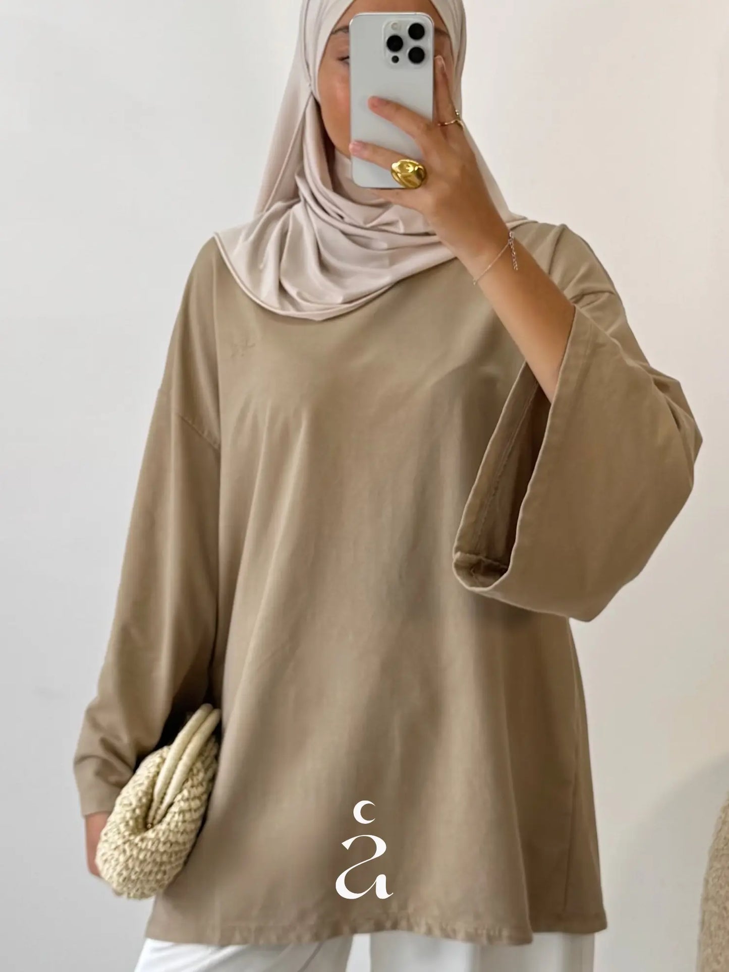 T-SHIRT COTON - Signature Alniya Paris