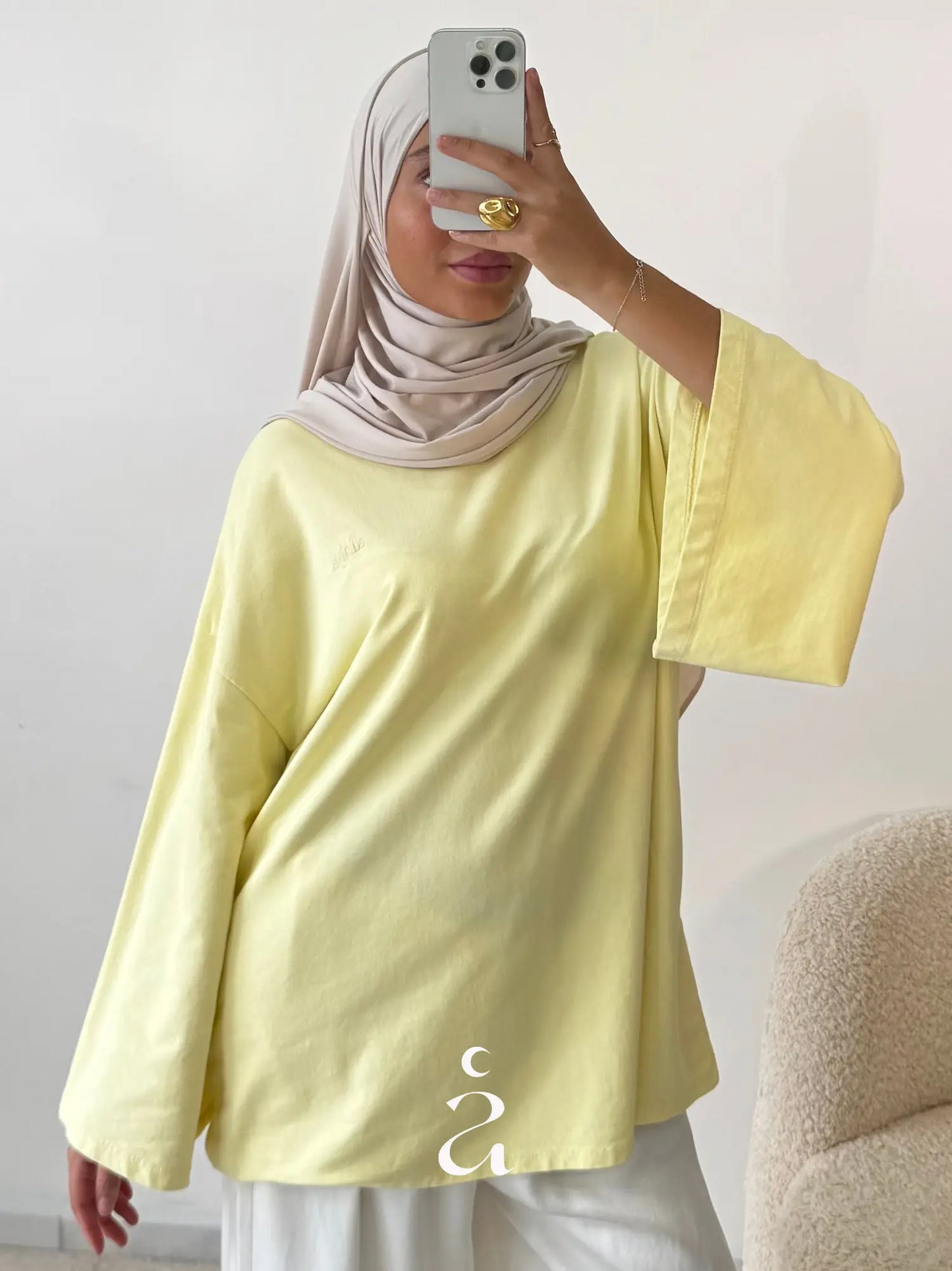 T-SHIRT COTON - Signature Alniya Paris