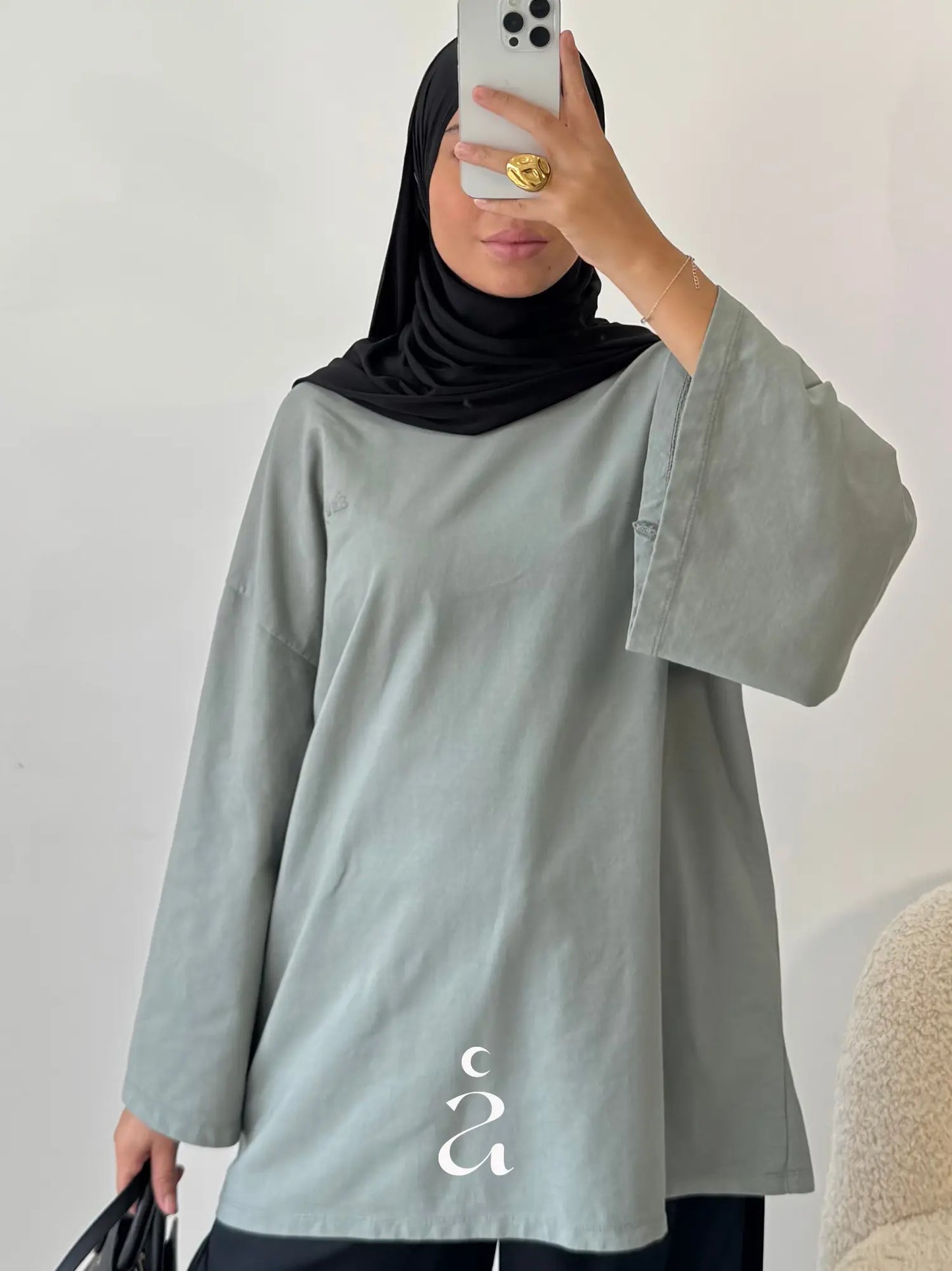 T-SHIRT COTON - Signature Alniya Paris