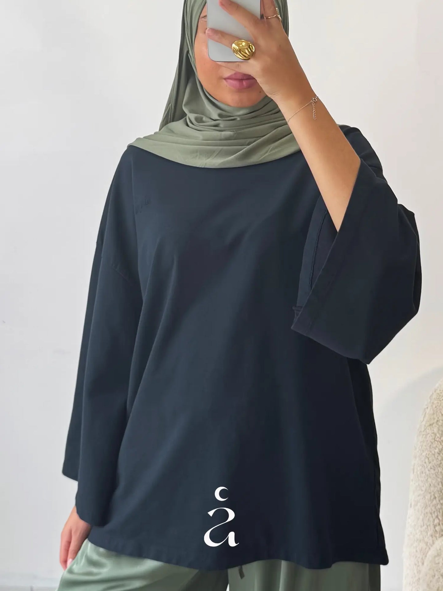 T-SHIRT COTON - Signature Alniya Paris