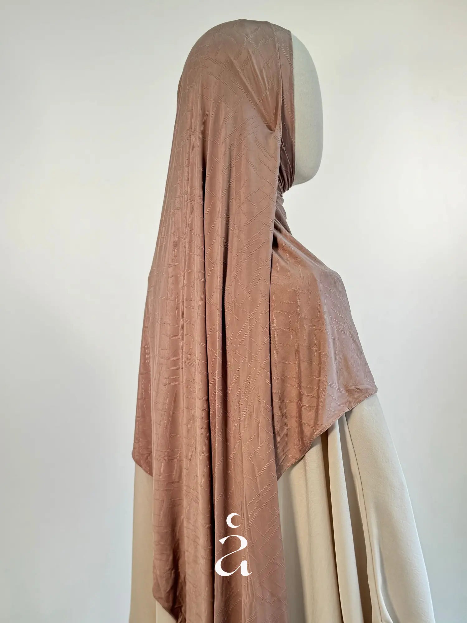 JERSEY DE LUXE MONOGRAMME ONDULÉ - Alniya Paris