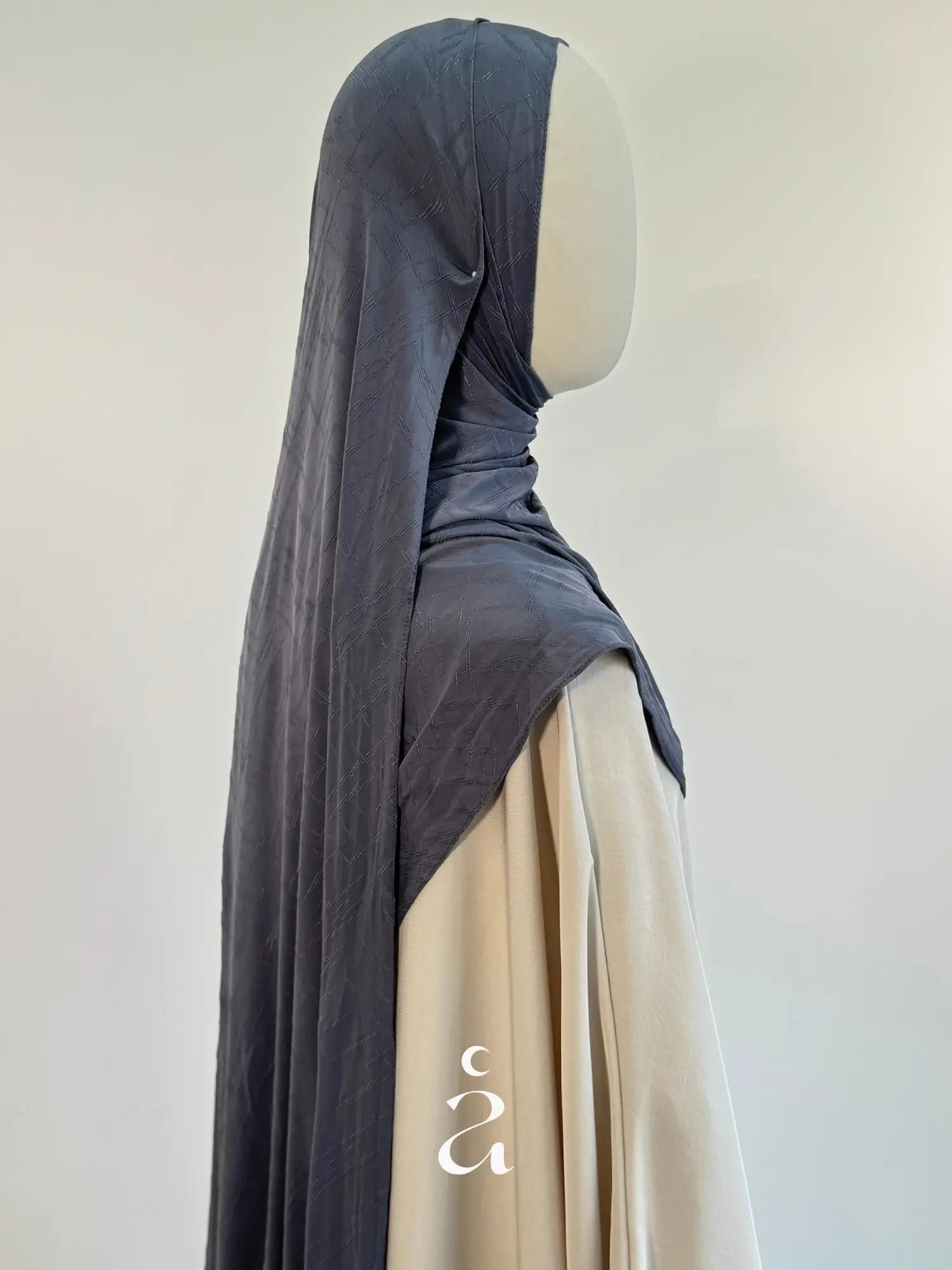 JERSEY DE LUXE MONOGRAMME ONDULÉ - Alniya Paris